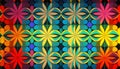 Colorful Seamless Pattern with Beautiful Elements and background, Perfect for Abstract Backgrounds