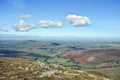 Looking to Binsey, Lake District, from Bakestall Royalty Free Stock Photo