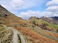 Looking to Castle Crag, Lake District Royalty Free Stock Photo