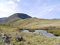 Main ridge to Pillar, Lake District Royalty Free Stock Photo