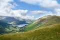 Looking to Ullswater from Rake Crag area above Boredale Hause