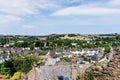 Looking from Totnes castle,devon UK Royalty Free Stock Photo