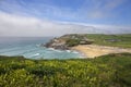 Looking towards Church Cove, Cornwall, England Royalty Free Stock Photo