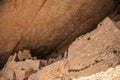 Looking up amonst the ruins of Cliff Palace, Mesa Verde National Park, Colorado Royalty Free Stock Photo