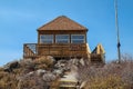 Martis Peak Fire Lookout building