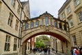 Looking up at the Hertford Bridge Oxford Royalty Free Stock Photo