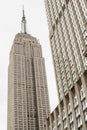 NEW YORK, NEW YORK, USA - DECEMBER 27, 2021: Empire State building. Royalty Free Stock Photo