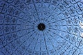 Looking up- Iron rod gazebo art top Royalty Free Stock Photo