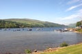 Looking up Loch Tay at Kenmore in Scotland