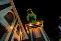 Looking up at a Minaret at a Bangkok Mosque Royalty Free Stock Photo