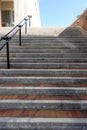 Looking up at Outdoor Stairs