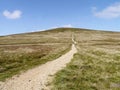 Looking up path to Stybarrow Dodd, Lake District