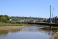 Millennium bridge over River Lune, Lancaster