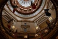 Looking Up From Rotunda In Kansas State Capitol Royalty Free Stock Photo