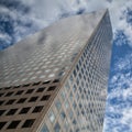 Looking up - skyscraper in Denver Royalty Free Stock Photo