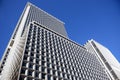 Looking up a skyscraper office block Royalty Free Stock Photo