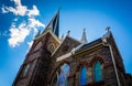 Looking up at St. Peter's Roman Catholic Church, in Harper's Fer Royalty Free Stock Photo