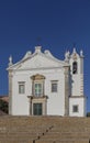 Looking up the steps towards the Paroquia de S Martinho in the small Algarve Town of Estoi.