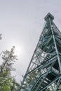 Looking Up to the Temagami, Ontario Fire Tower