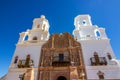 View Of Twin Towers Of Spanish Mission Xavier De Bac