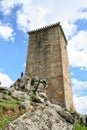 Watchtower made of stone located in Portugal.