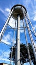 Looking Up Water Tower - Delavan, WI Royalty Free Stock Photo