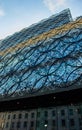 Looking upwards at the Birmingham library