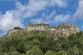 Looking upwards at the Wall and buildings of Stirling Castle