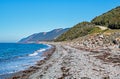 Rocky Shoreline On The Atlantic Ocean In Nova Scotia Royalty Free Stock Photo
