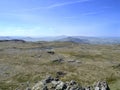 Looking west from Crinkle Crags, Lake District Royalty Free Stock Photo