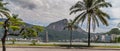 Looking west over Lagoa Rodrigo de Freitas, Rio de Janeiro, Brazil Royalty Free Stock Photo