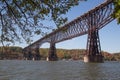 Poughkeepsie Railroad Bridge Royalty Free Stock Photo