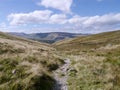 Looking west from the top Dunmail Beck path, Lake District