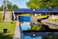 Trent Severn Waterway Lock 32 In Bobcaygeon, Ontario Royalty Free Stock Photo