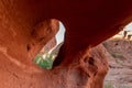 Red rocks in Nevada`s Valley of Fire Royalty Free Stock Photo