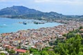 Lookout from Bohali in Zakynthos Royalty Free Stock Photo