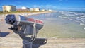 Lookout from the Cocoa Beach Pier Royalty Free Stock Photo