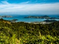 Lookout in Coromandel, New Zealand Royalty Free Stock Photo