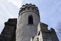 Lookout Ded with blue sky background near Beroun Czech republic