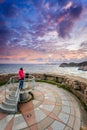 Lookout at Lindesnes Lighthouse in Norway