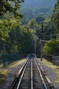 The Lookout Mountain Incline Railway in Chattanooga, Tennessee