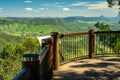 Lookout platform at the Lamington National Park, Queensland, Australia