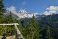 Spray Park Trail, Mt. Rainier National Park Royalty Free Stock Photo