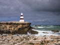 LOOKOUT AT PORT FAIRY COASTAL RESERVE - GREAT OCEAN ROAD, AUSTRALIA