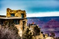 Lookout Studio @ Grand Canyon Royalty Free Stock Photo