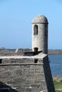 Lookout Tower Castillo de San Marco Tower Oldest Fort Royalty Free Stock Photo