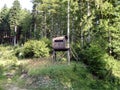 Lookout tower for hunting, Royalty Free Stock Photo