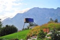 Lookout tower in Swarovski Crystal World park Royalty Free Stock Photo