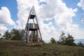 Lookout tower at viewpoint Crni Vrh at Divcibare mountain