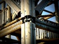 Lookout tower - wooden joint